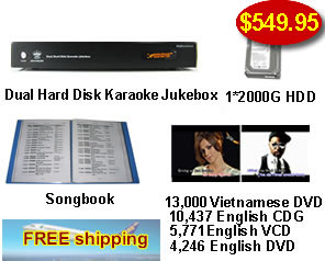 Karaoke Player with English songs & English DVD songs 