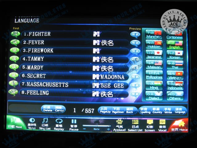 Dual Hard Disk Karaoke Jukebox Screenshot3