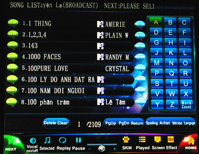 Dual Screen Karaoke Jukebox Screenshot5