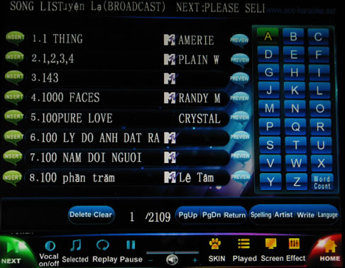 Dual Screen Karaoke Jukebox Screenshot5